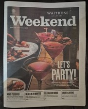 Waitrose Weekend Newspaper -