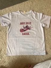 Kids 7-8 Do It Later T-shirt