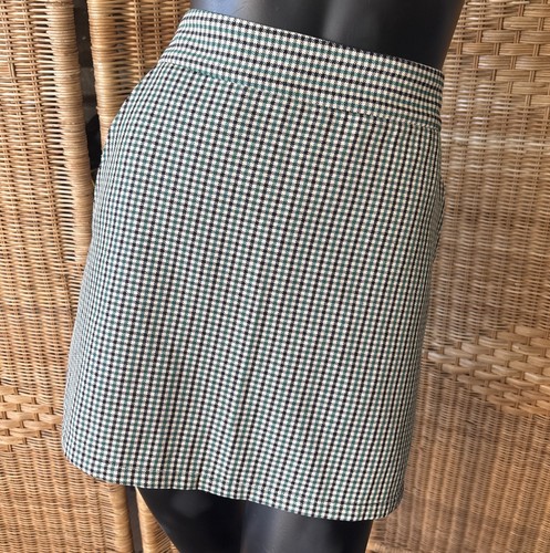 Zara black green check - green,