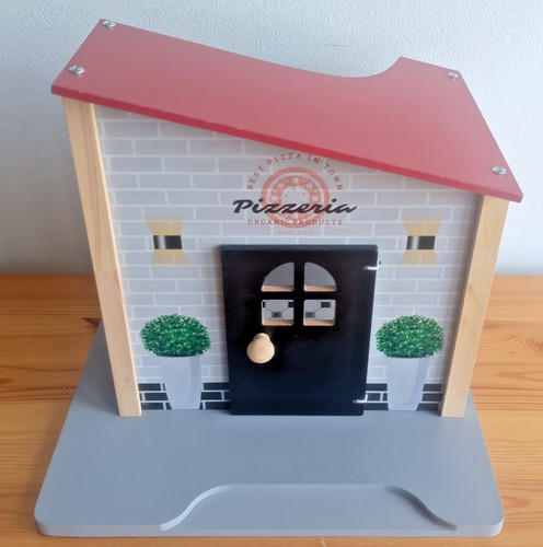 Playtive wooden pizzeria - playtive, &