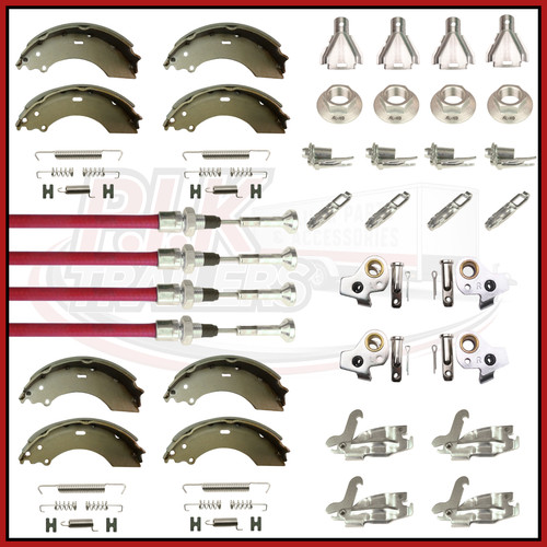 Brake shoe stainless - brake, &