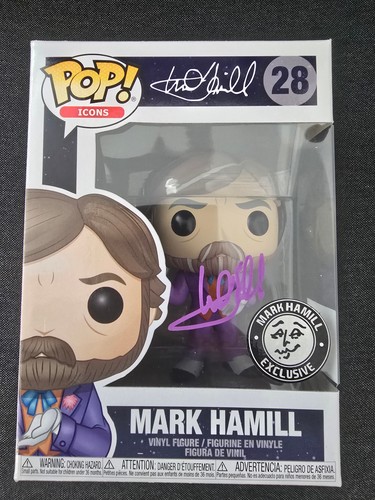 Mark hamill signed autograph - signed,