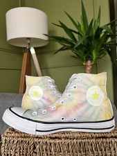 Converse rainbow tie dye Hi