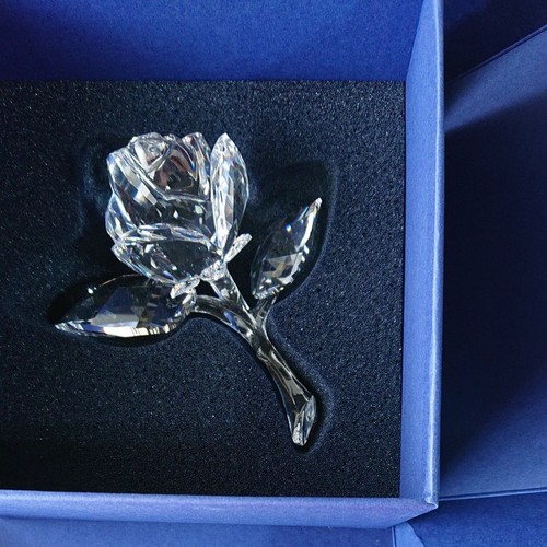 Swarovski crystal rose - rose, blossom