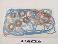 BSA A10 ENGINE GASKET SET WITH COPPER HEAD GASKET SUPER ROAD ROCKET 650 OHV J593