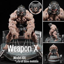 WEAPON X - Wolverine X-men 3D model kit figure unpainted unassembled - (CA3D)