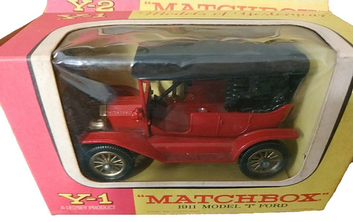 Vintage matchbox model t - ,