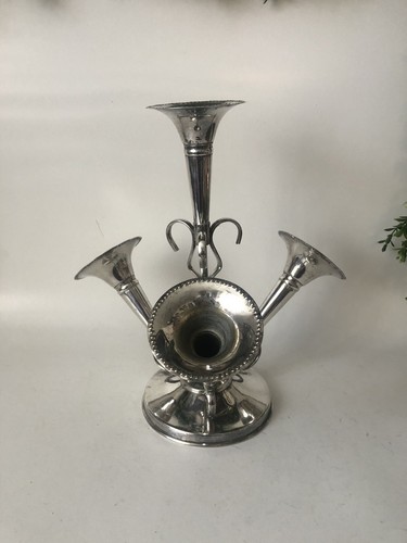 Vintage silver plated epergne - plated,