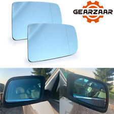 For BMW 5 6 Series E60 E61 03-10 Left & Right Door Side Wing Mirror Glass Heated
