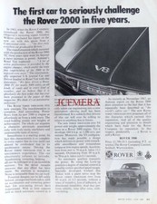 ROVER '3500 V8 P6' Saloon