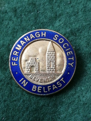 Old enamel badge - old, the