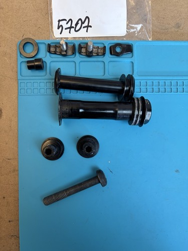 Frame pivot axle bits - frame, and