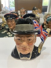 Royal Doulton Small Character Jug D6849 Sir Winston Churchill Limited Edition