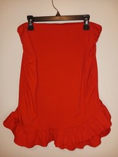 Classic career Red mini Skirt
