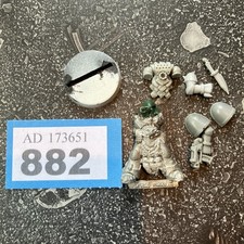 Warhammer 40K Metal Space Wolves Long Fang Vintage 1992