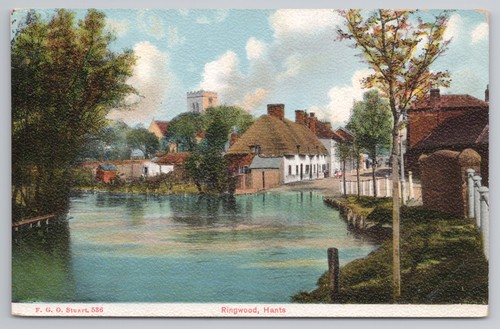 Postcard antique ringwood - postcard,