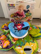 LAMAZE SPIN AND EXPLORE TUMMY TIME PLAY GYM