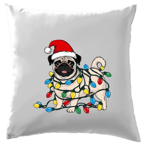 Pug christmas dog - pug,