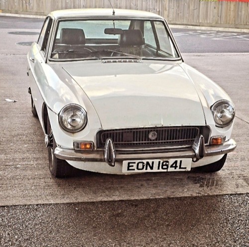 1972 mgb chrome bumper - gt,