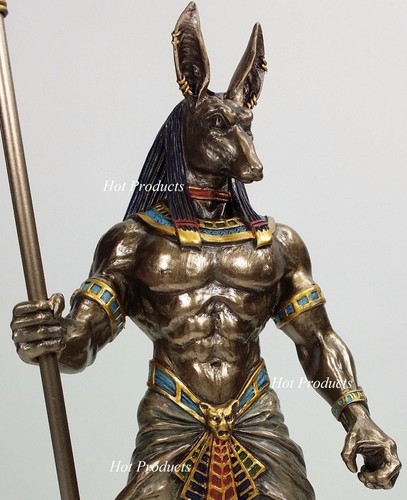 Egyptian anubis jackal w - 10",