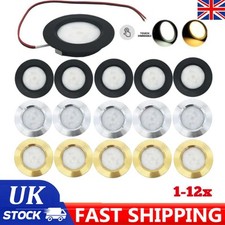 12V 24V LED Spot Light In&OutdoorTouch Switch Interior Campervan Caravan Boat
