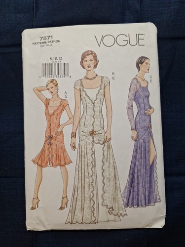 Vogue 7571 pattern 1920s - vogue,