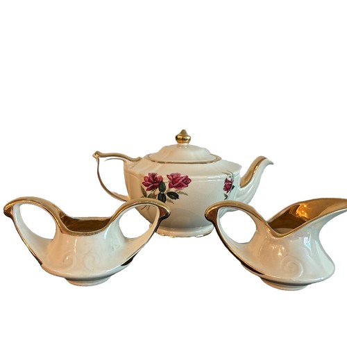 Vintage tea pot creamer - &,