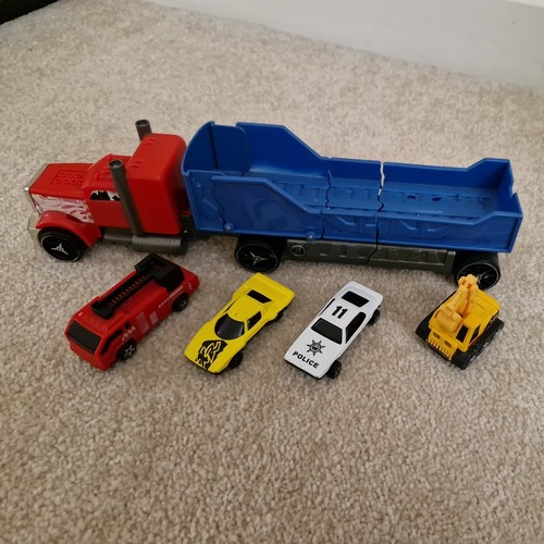 Hot wheels crashin big rig - big,