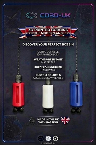 Carp fishing bobbins - 3,