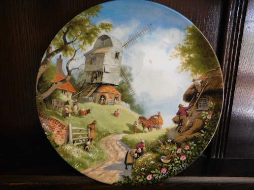 Coalport bone china plate - china,