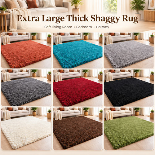 Extra large thick - extra, rug