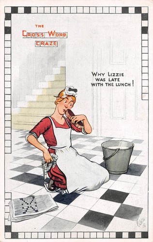Postcard the crossword craze - postcard,