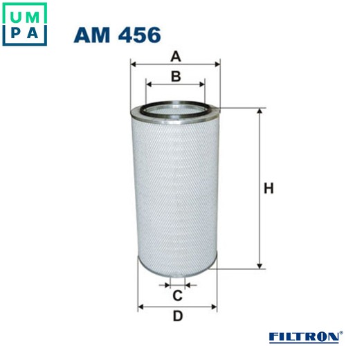 Air filter 456 for iveco - filter, am
