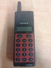 Ericsson GA628 Mobile Phone Red & Black Vintage Retro *See Description* 