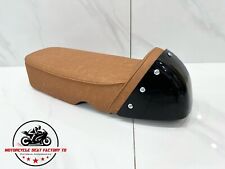 Honda SS50 SS50Z Seat Black Metal Cowl New Cafe Racer Sport Motorcycle. SS50 Z.