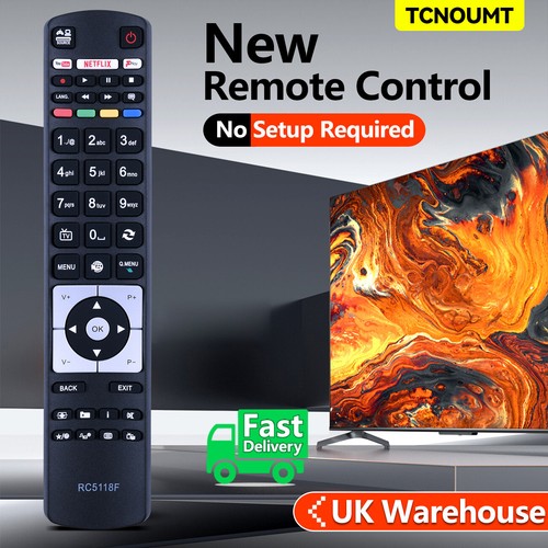 New rc5118f remote - new, for