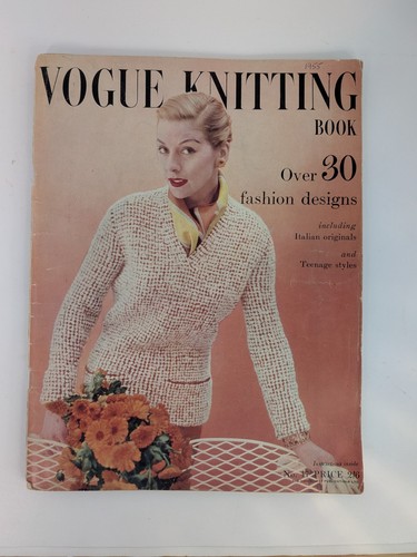 Vogue knitting pattern - vogue, book