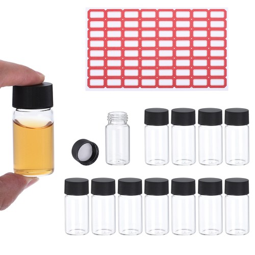 Pack 20ml clear glass - glass, vials
