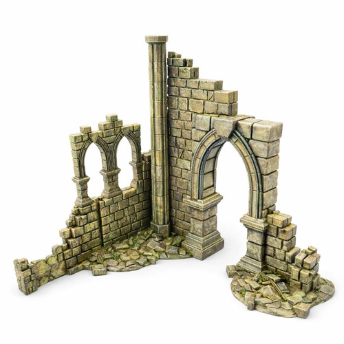 Fantasy medieval ruined - fantasy,