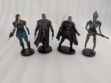 Star Wars Mandalorian Cake Topper 4" Figurine Moff Gideon Cara Dune IG-11 Greef