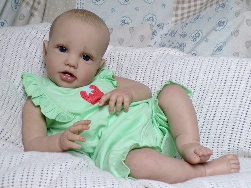 Reborn baby girl doll - doll, lottie