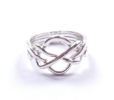 Celtic Puzzle Ring 925