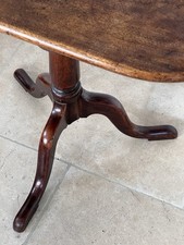 Flip Top Rectangular Tripod Table