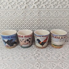 Vintage ceramic egg cups by