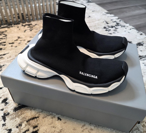 Balenciaga 3xl sock black - balenciaga,