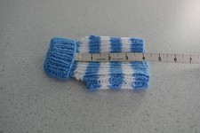 XXS  4" HAND KNITTED DOG COAT