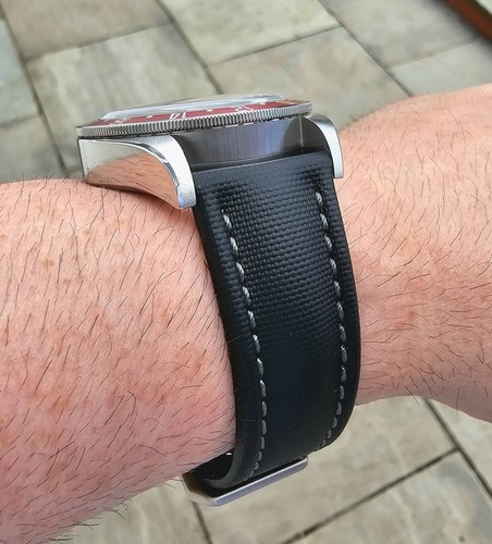 Sailcloth watch strap band - sailcloth,