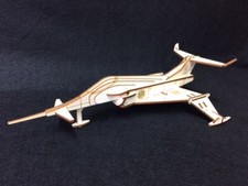 Laser Cut Wooden Captain
