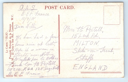 Postcard pestell bef 118208 - postcard,
