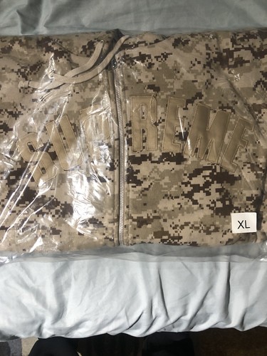 Supreme arc logo thermal zip - arc,